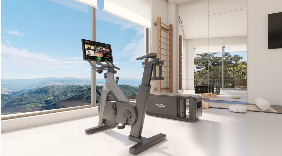Gym with a view