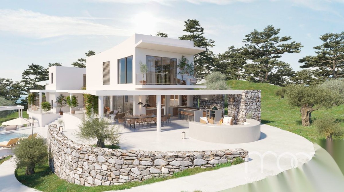 Terrace and summer kitchen